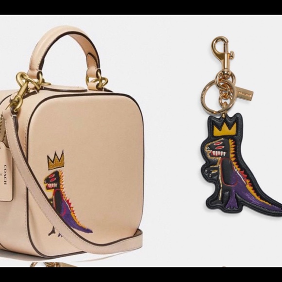 🚫SOLD OUT🚫Authentic 💎Basquiat X Coach crossbody bag & Charm - Picture 3 of 14